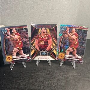 Audi Crooks Iowa State Topps Bowman chrome U set NCAA